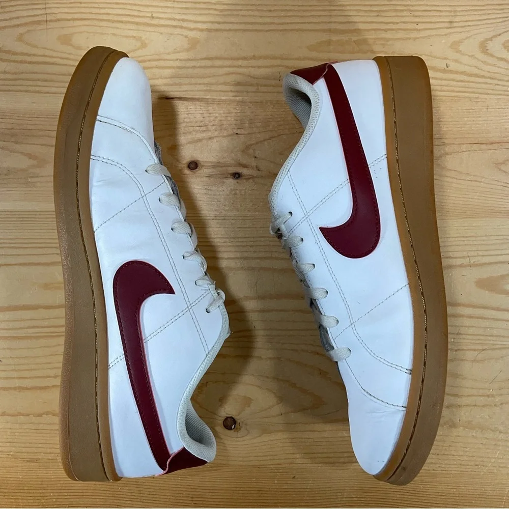 Nike Court Royale 2 Low Lifestyle Shoes CQ9246-103 White Team Red Gum Men’s 11.5
